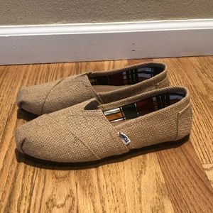 TOMS Burlap Shoes